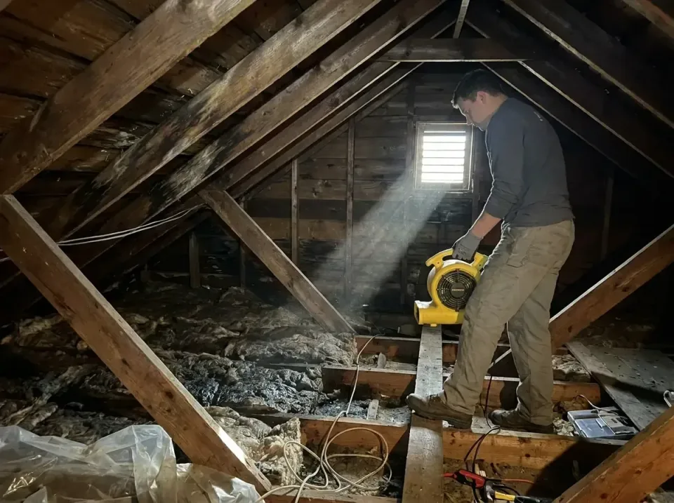 attic-water-damage-drying-proc-007 — frequently asked questions, Emergency Water Extraction & 24/7 Flood Response in Bothell…
